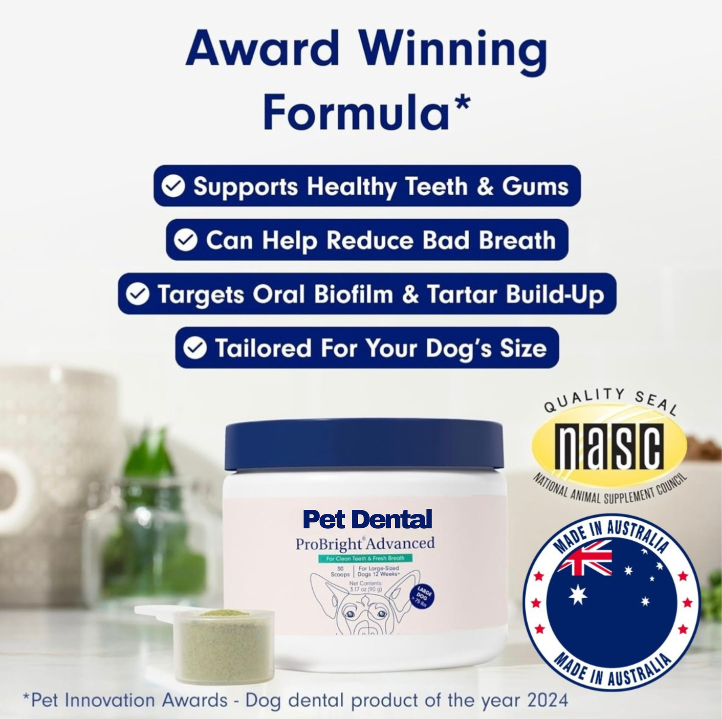 ProBright® Advanced Dog Dental Powder.