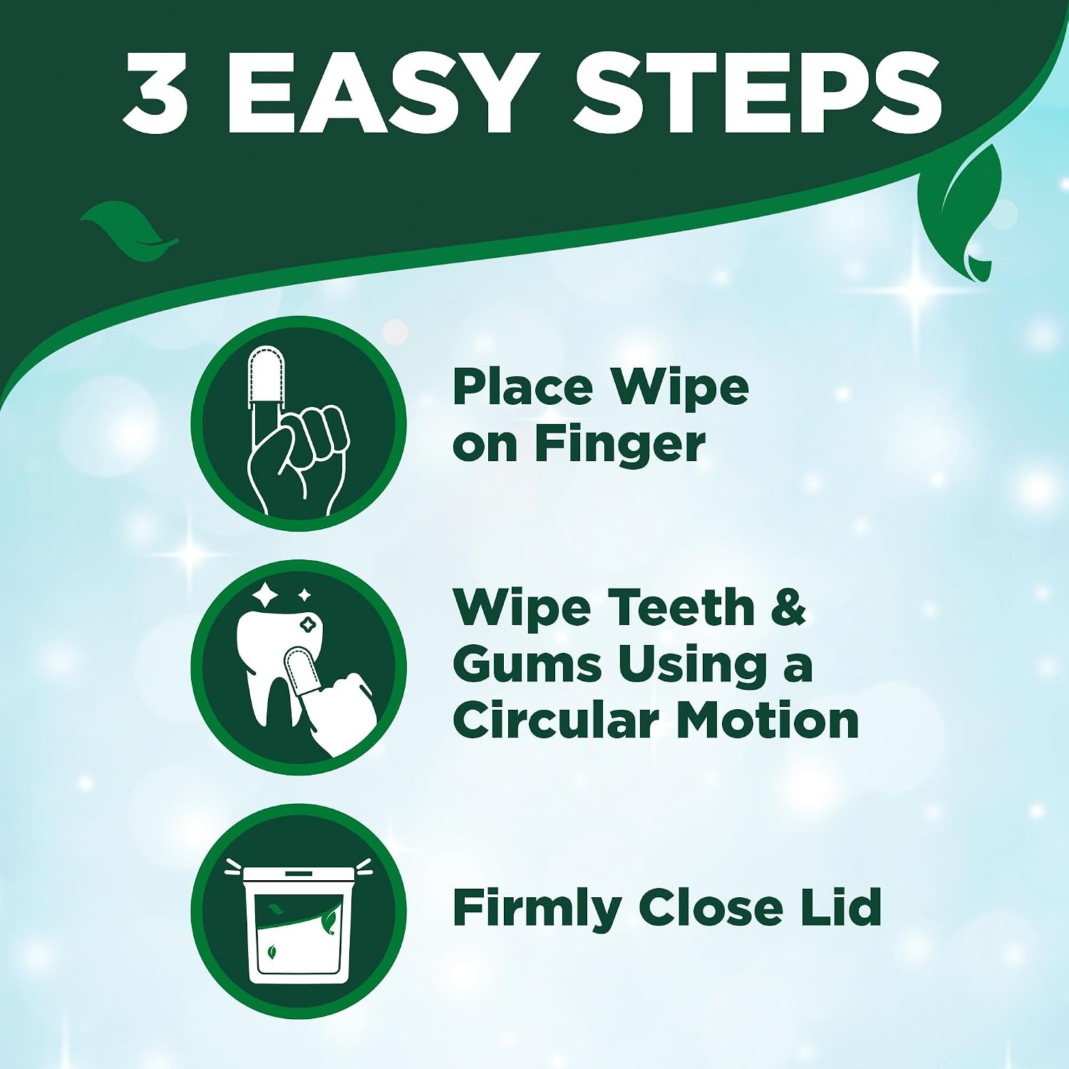 Dental Wipes for Dogs & Cats